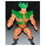 Vintage MOTU 1981 He-Man Tri Klops Triclops Masters Of The Universe w Armor Belt