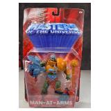 Vintage 2001 Masters of the universe man at arms action figure sealed Motu