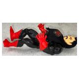 RARE 80s Vintage ninja Master of the universe, figure MOTU He-Man "HARD HEAD" COMPLETE WITH CLOTHING