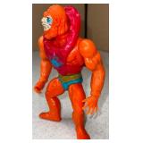 Beast-Man, vintage He-Man action figure Motu Master Of The Universe Comes with vest
