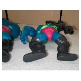 Lot of two incomplete Vintage 1981 Mattel Masters Of The Universe Trap Jaw