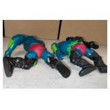 Lot of two incomplete Vintage 1981 Mattel Masters Of The Universe Trap Jaw