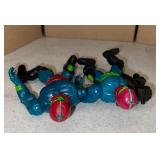 Lot of two incomplete Vintage 1981 Mattel Masters Of The Universe Trap Jaw