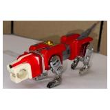 Vintage LJN Voltron 1986 Motorized Lion Force Red Lion #2Works