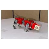 Vintage LJN Voltron 1986 Motorized Lion Force Red Lion #2Works