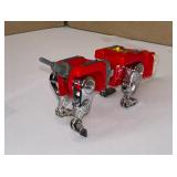 Vintage LJN Voltron 1986 Motorized Lion Force Red Lion #2Works