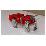 Vintage LJN Voltron 1986 Motorized Lion Force Red Lion #2Works