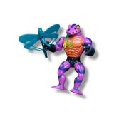 Vintage 1980s He-Man Masters of the Universe Tung Lasher action figure lizard snake amphibian original 80s MOTU Mattel Toys WORKS