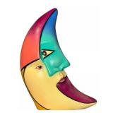 Alexander Flores “Moon” Ceramic Mexican Contemporary Sculpture Singed 53/200