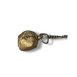 Vintage Tibetan Buddhist Prayer Wheel – Copper & Silver with Mantra Scroll