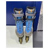 Nike Air Inline Skates – Size 4.5 US / 38 EUR – Black & Blue Rollerblades