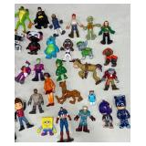 Lot of  Mixed Action Figures – Batman, Marvel, DC, Disney & More