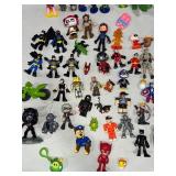 Lot of  Mixed Action Figures – Batman, Marvel, DC, Disney & More