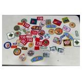 Vintage Boy Scouts Patches Lot of 50+ Troop Badges, Camping, Council BSA