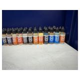Lot of 100 Hataka Hobby Model Paints – Assorted Acrylic & Lacquer Bottles