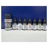 Lot of 50+ Vallejo Model Paints - Model Air, Surface Primer, Varnish & More