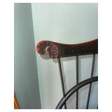 Pair of High Back Windsor Bow Arm Chairs by Nichols & Stone Co. USA