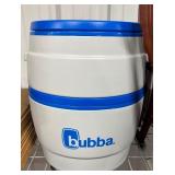 Vintage Bubba Keg Rolling Cooler with Handle and Wheels – Blue & Gray