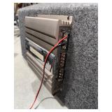 JL Audio PowerWedge Subwoofer with Pioneer GM-X522 Amplifier – Complete Bass Package