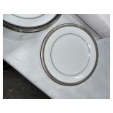 Noritake Crestwood Platinum Legendary China Set - Over 40 Pcs Cups Plates Bowls