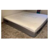 Purple .4 King Mattress + Purple Pillow – Washable Cover, Gently Used