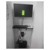 Dell Monitor with Keyboard and Computer