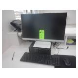 HP Monitor with Dell Computer Optiplex - 9020
