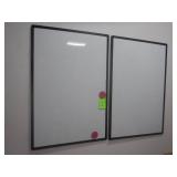 (2) 24" x 26" White Boards