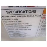 Grizzly combination sander, G1014X ...