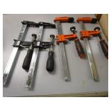 Jorgensen & Sure Foot F style clamp...