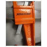 Jorgensen & Sure Foot F style clamp...