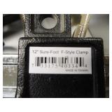 Jorgensen & Sure Foot F style clamp...
