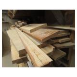 Wall rack of craft wood: shorts & p...