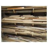 Wall rack of craft wood: shorts & p...