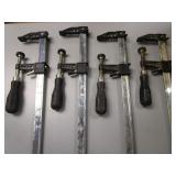 Sure Foot clamps, Two 18" and Two 2...