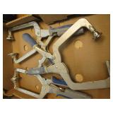 Grip clamps, three...