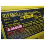 Track saw - DeWalt DWS520, 6-1/2" t...