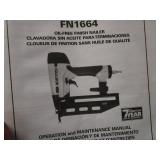 Bostitch 16ga, FN1664 finish nailer...
