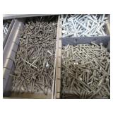 Hardware cabinet & contents, Metal ...