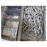 Hardware cabinet & contents, Metal ...