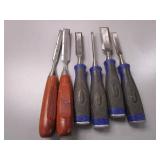 Wood chisels: Marples & Wood River...