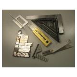 Groz machinist squares, Shinwa slid...