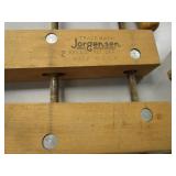 Jorgensen No 2 wooden clamps...