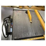 Plasplug tile saw, diamond wheel we...