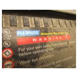 Plasplug tile saw, diamond wheel we...