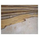 Lumber: various lengths up to 12ft,...