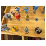 Router bits 1/2", display board not...