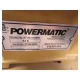 Powermatic 6" jointer 54A, 220v...