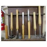 Delta lathe 12" variable speed, kni...