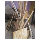 Craft wood, various lengths & width...